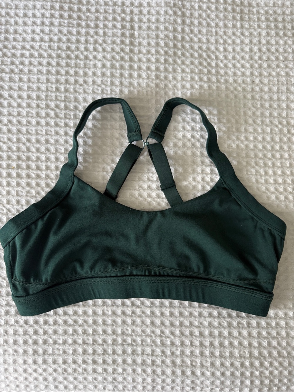 Paragon Fitwear Deep Green Strappy Racerback Sports Bra